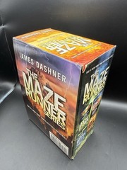 The Maze Runner Series 4 Book Box Set James Dashner YA Dystopian Paperbacks Lot