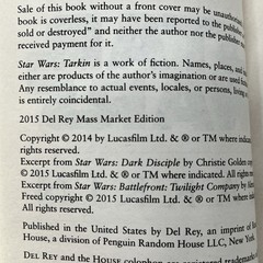 Star Wars Books Mixed Lot of 6 Books Hardcover, Paperback, 90s, 2010s See Titles