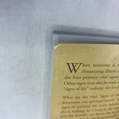 Signs Of Life by David Jeremiah Book & Study Guide – VERY GOOD