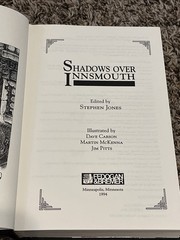 Stephen Jones *RARE* Shadows Over Innsmouth – Lovecraft – 1994 – 1st Print – LTD