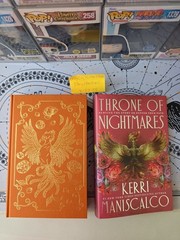 Fairyloot Throne Of Nightmares By Kerri Maniscalco SE SIGNED SPRAYED EDGES