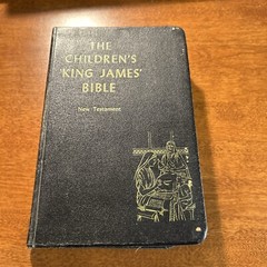 The Children’s King James Bible Modern Translation New Testament HC 1960 Bonded