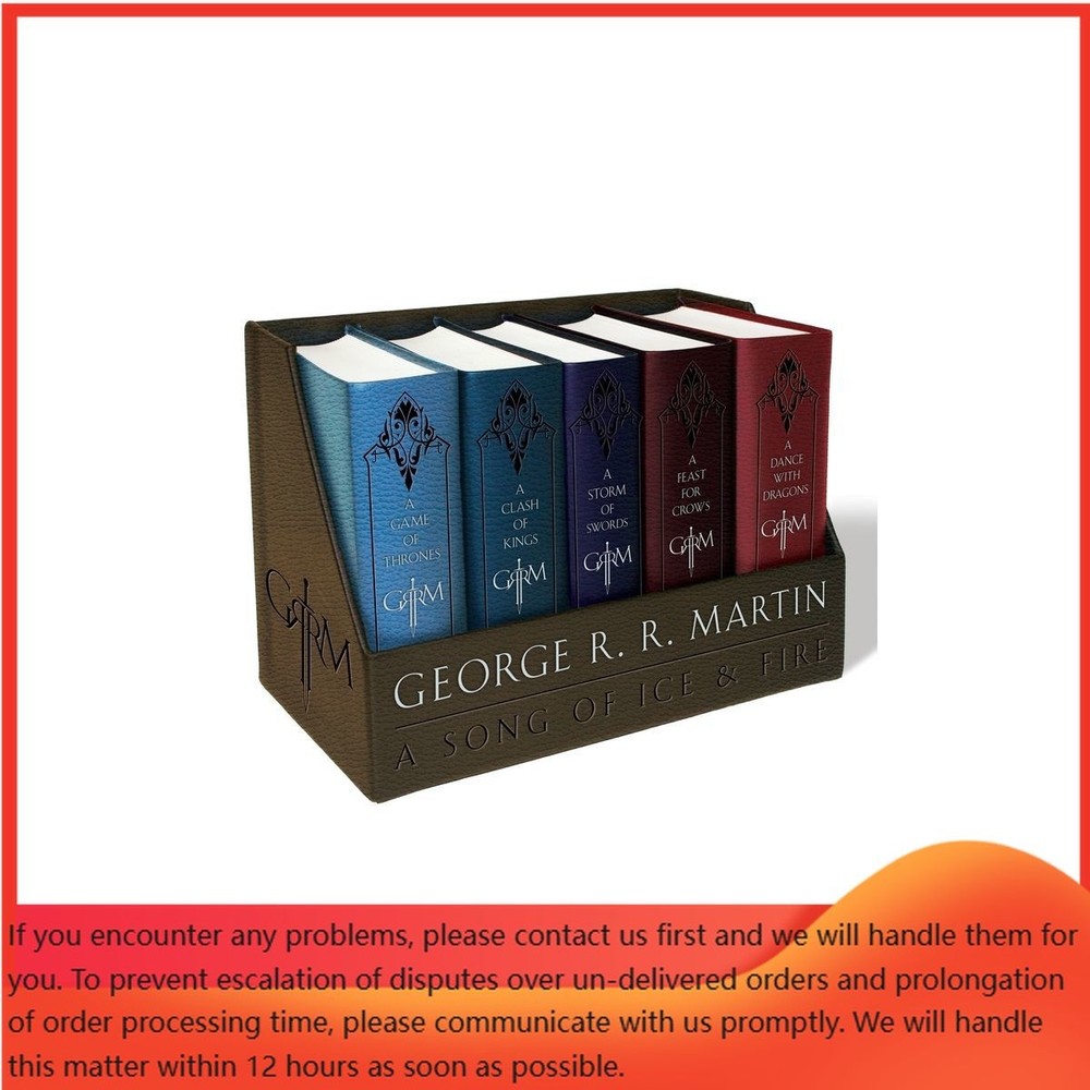 A Game of Thrones Leather-Cloth Boxed Set – (Mixed Media Product)