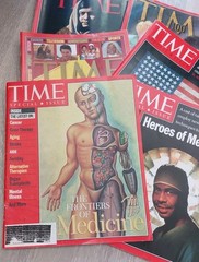 LOT of 6 Time Magazine 100 Artists Entertainers of Century, Frontiers Medicine