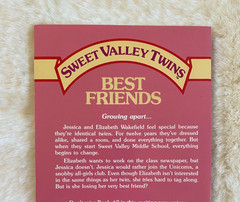 Sweet Valley Twins „Best Friends” paperback book #1 NEW Vintage Old Stock 1986