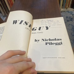 Wiseguy by Nicholas Pileggi First Edition Goodfellas Mafia True Crime