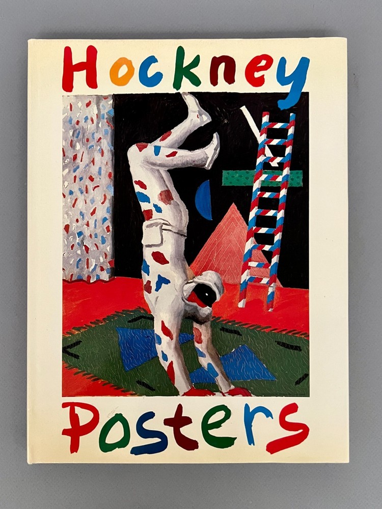 DAVID HOCKNEY POSTERS 40 Large Plates HCDJ Art Book 1987 First Edition 1st Print