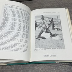 Roping and Riding Porter 1975 First Edition Rodeo Cowboy Western A.S. Barnes