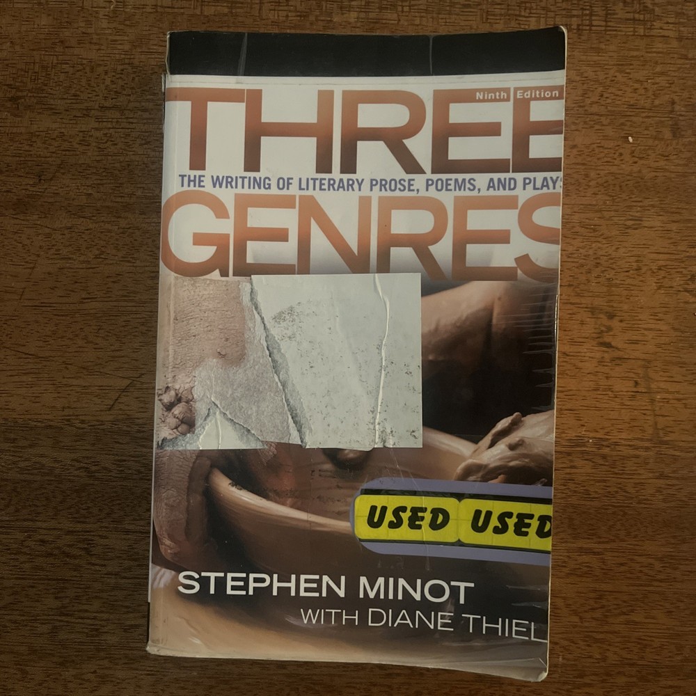 Three Genres Stephen Minot Diane Thiel Ninth Edition Paperback Book Writing