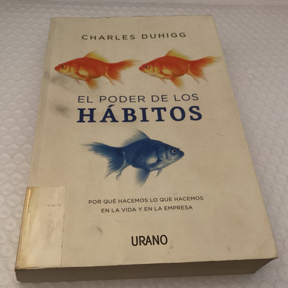 El Poder de los Habitos Paperback Charles Duhigg Ex Library