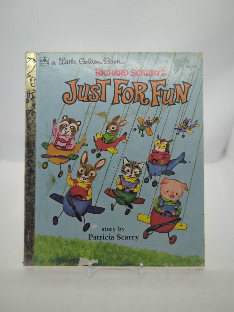 Little Golden Book Ser Richard Scarry’s Just for Fun by Patricia Scarry 1960