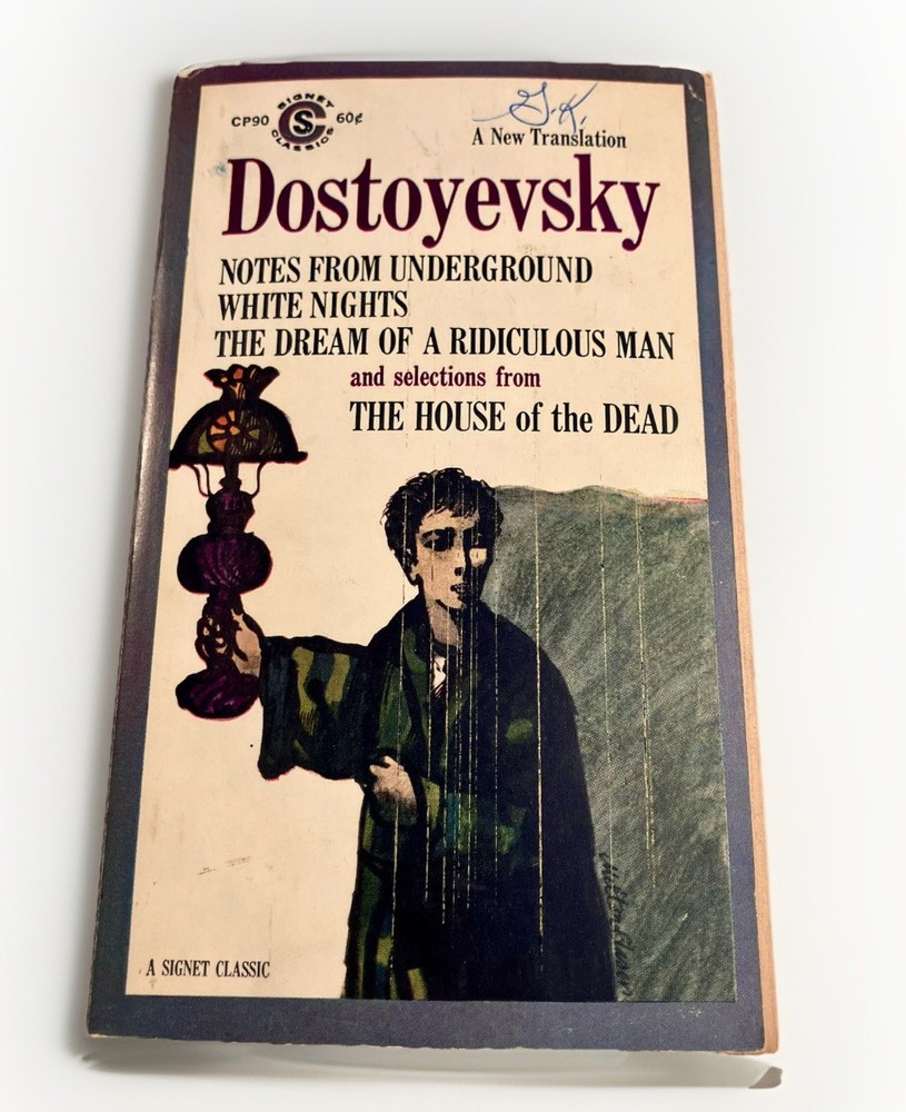 NOTES FROM UNDERGROUND & Other – Dostoyevsky – Signet Classics 1961 – Vintage PB