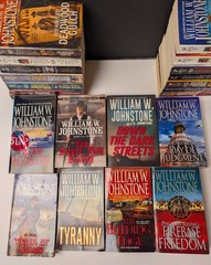 William W Johnstone Western Suspense Lot of 22 PB Books Of Eagles Phoenix Rising