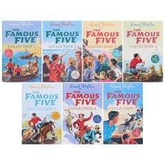 Famous Five 21 Stories (3 Books In 1) 7 Books Set – Ages 9-11 – Paperback