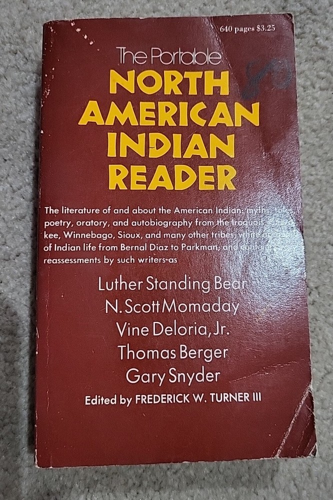 The Portable North American Indian Reader Edited By Frederick W. Turner III