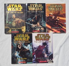 Star Wars LAST OF THE JEDI 1-5 Book Lot Jude Watson 2005 Scholastic1 2 3 4 5