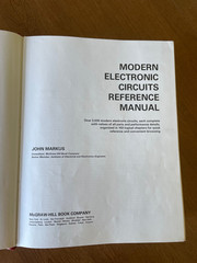 Modern Electronic Circuits Reference Manual By John Markus, 1980