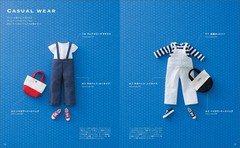 22cm Doll Size Dress-up Clothes /Japanese Handmade Doll’s Clothes Book New!