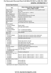 KAWASAKI FX730V FR730V FS730V More V-Twin Engine Service Manual – WIRE BOUND
