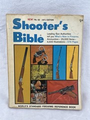 Shooter’s Bible No. 62 1971 Edition by Stoeger Publishing Company, 576 Pages