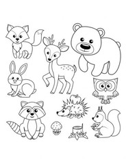 Deers 4-Kids Activity ColorBook 108 Pages 8.5 x 11 for All Ages