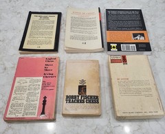 Tha Chess Book Collection Lot of 6 – Bobby Fischer, Irving Chernev, Nimzovich
