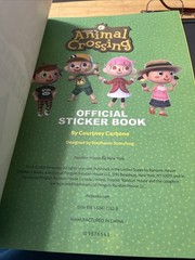 NEW Animal Crossing Official Sticker Book (Nintendo®) by Courtney Carbone