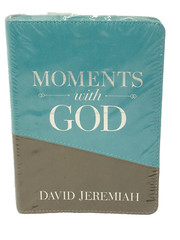 MOMENTS With GOD David Jeremiah Daily Devotional New Original Christian Book