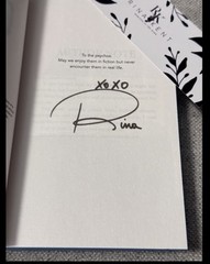God of Ruin By Rina Kent Signed Deluxe Edition Blue Sprayed Edges Legacy of Gods