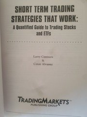 Short Term Trading Strategies That Work (Softcover)