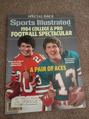 Lot of 10 Vintage DAN MARINO MIAMI DOLPHINS Sports Illustrated Magazines