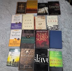 John MacArthur (Jr.) Collection Lot Of 16 Books John Piper Hardcore Softcover