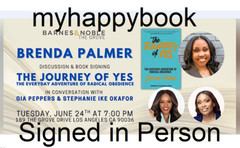 SIGNED Journey of Yes by Brenda Palmer, autographed, new, preacher, faith