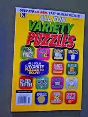 All Fun Variety Puzzles by Kappa – Over 250 Easy-To-Read Favorites To Solve -NEW