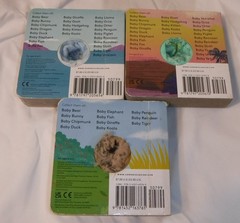 3 Finger Puppet Board Book Lot BABY Narwhal, Hedgehog, T. Rex Lot Toddler Books