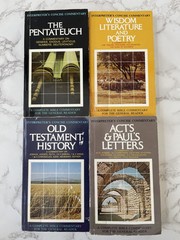 Lot of 4 ICC Interpreters Concise Commentary Books Pentateuch OT History Poetry