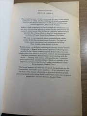 Out of China: How the Chinese Ended the Era of Western Domination by Robert Bick
