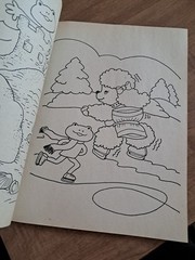 Vintage Golden Mattel 1984 Poochie Coloring Book 32 Double Sided Pages