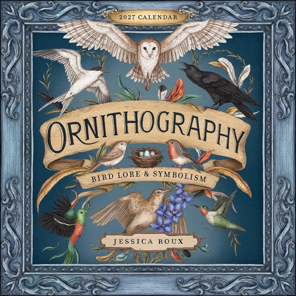 Jessica Roux Ornithography 2027 Wal (Paperback) (UK IMPORT) (PRESALE 08/11/2026)