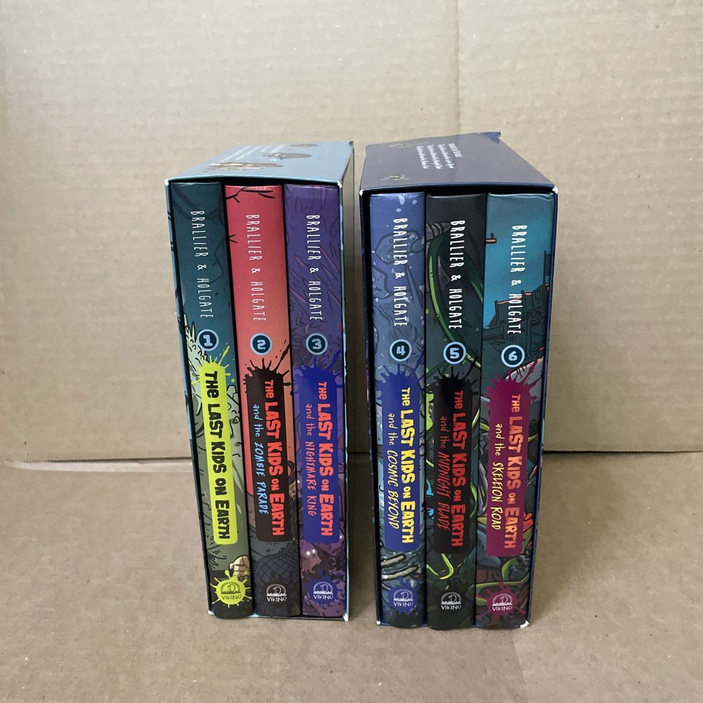 The Last Kids on Earth Book Hardcover Set Max Brallier 1-6 Boxed