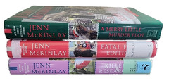Lot of 3, Jenn McKinlay, Library Lover’s Mystery Cozy Mystery, HCDJ