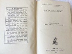 Psychology by William James 1913 Hardcover