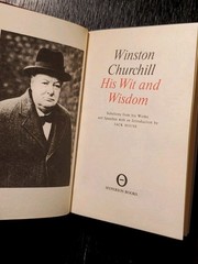 Winston Churchill: His Wit and Wisdom | Hyperion Press | Red Gold Hardcover Book