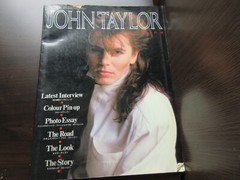 John Taylor Viva Rock Official Photo Gallery Japan Book Bind Poster Duran Duran