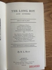 The Long Boy and Others : Where-in Will be Found a Gathering of E