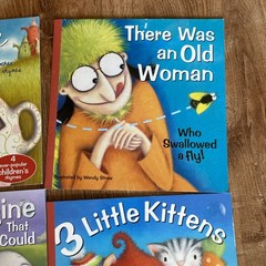 WENDY STRAW preschool Childrens books Nursery Rhymes lot 13 Homeschool Songs-EUC