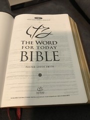 The word for today Bible Chuck Smith Calvary Chapel Genuine Cowhide Leather