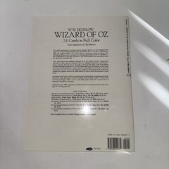 WIZARD OF OZ L. Frank Baum W. W. Denslow Postcards 24 Dover 1987 Complete