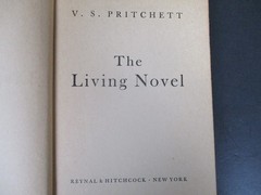 The Living Novel V. S. Pritchett 1947 Literary Criticism Reynal & Hitchcock HC