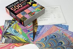 Origami Paper 500 sheets Marbled Patterns 6″ (15 cm): Tuttle Paper:…